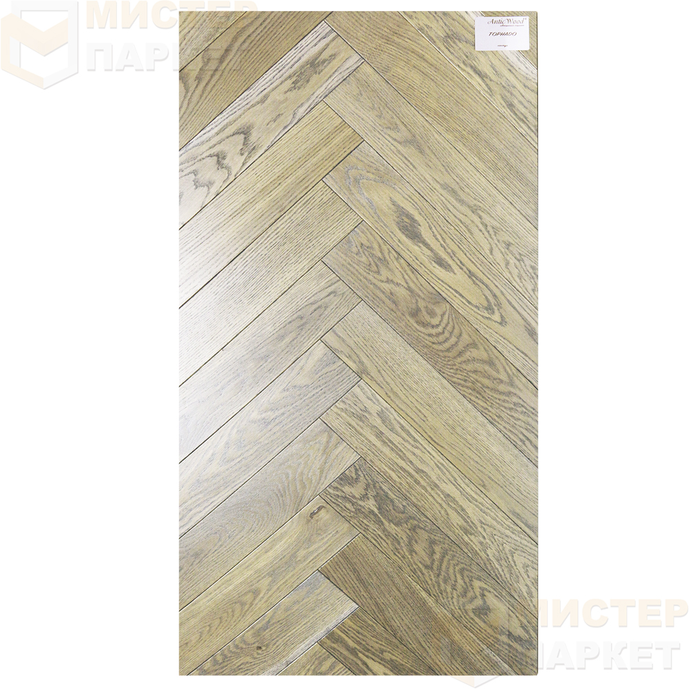 Инженерная доска Antic Wood Елочка Торнадо