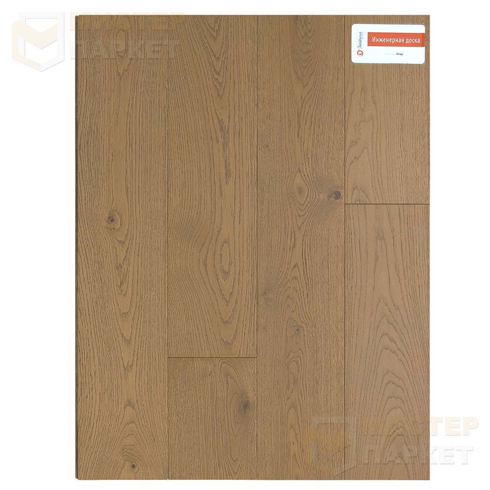 Инженерная доска Finitura Parkett Дуб Grey 250 мм