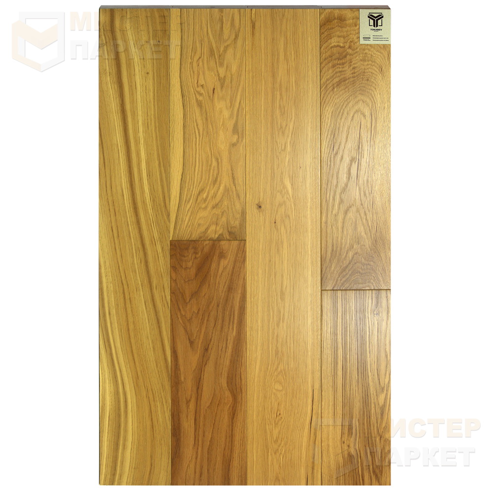 Инженерная доска Tokarev Parquet Дуб 31 Дамаск