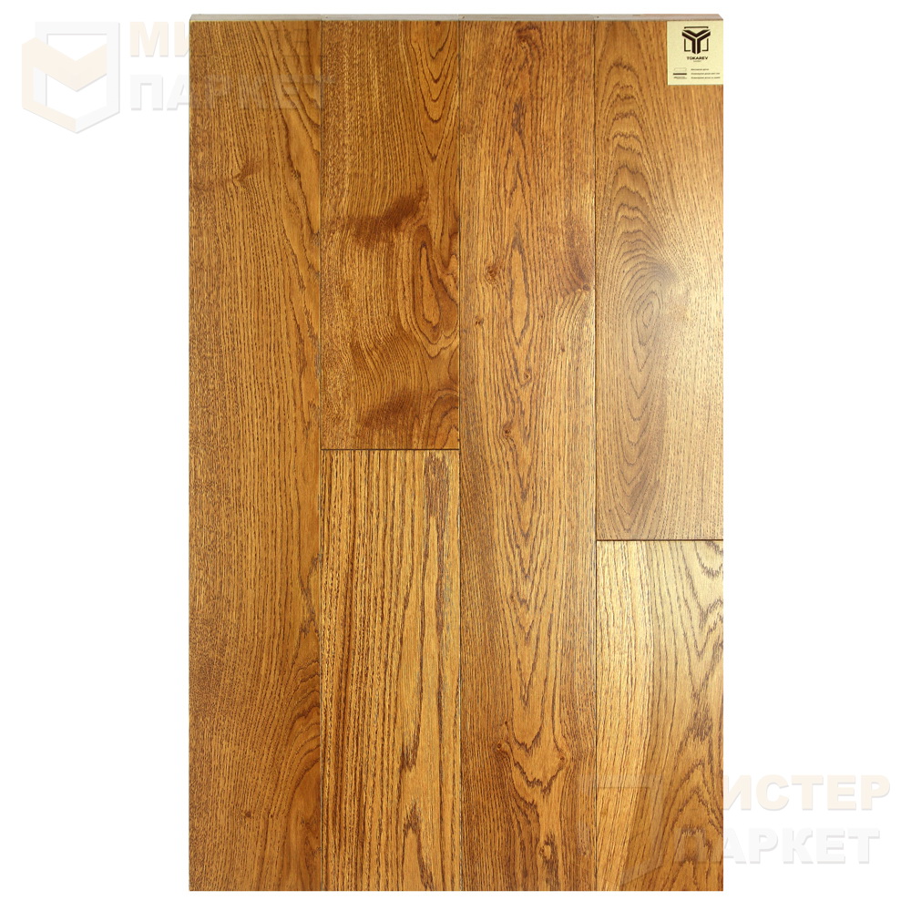 Инженерная доска Tokarev Parquet Дуб 17 Венский