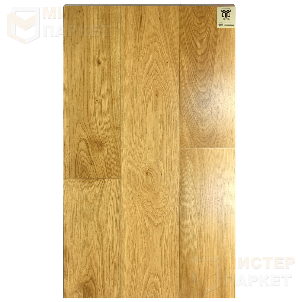 Инженерная доска Tokarev Parquet Дуб 50 Сантьяго