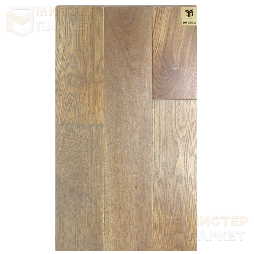 Инженерная доска Tokarev Parquet Дуб 8 Лима
