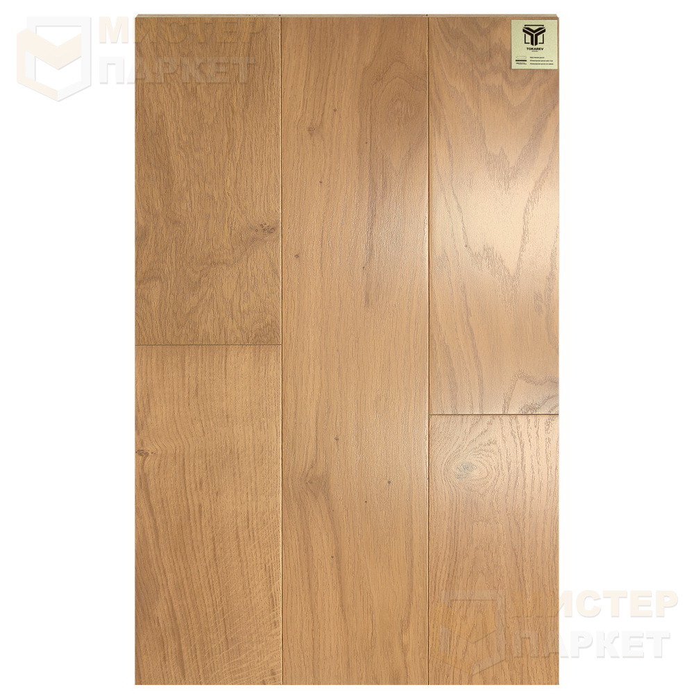 Инженерная доска Tokarev Parquet Дуб 10 Эфиопский