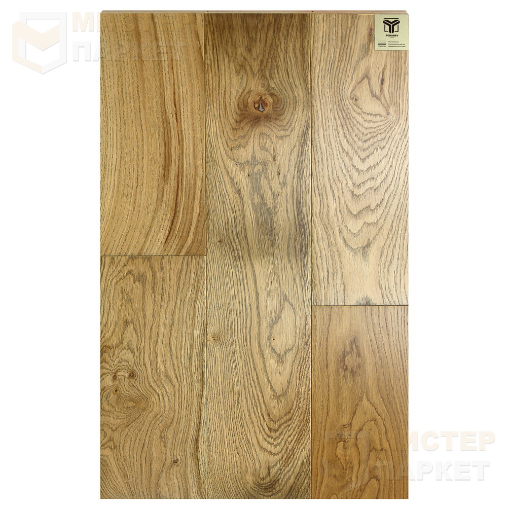Инженерная доска Tokarev Parquet Дуб 27 Монгольский