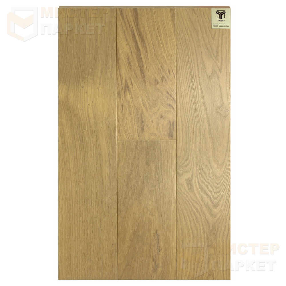 Массивная доска Tokarev Parquet Дуб 5 Бишкек 150 мм