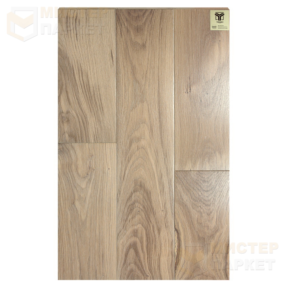 Массивная доска Tokarev Parquet Дуб 30 Кито 150 мм