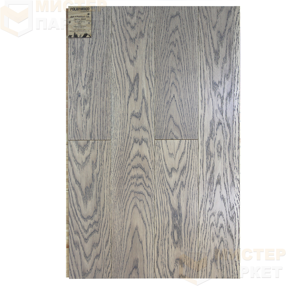 Паркетная доска PolarWood Дуб Карма 10110746A2021124 138 мм х 2000 мм