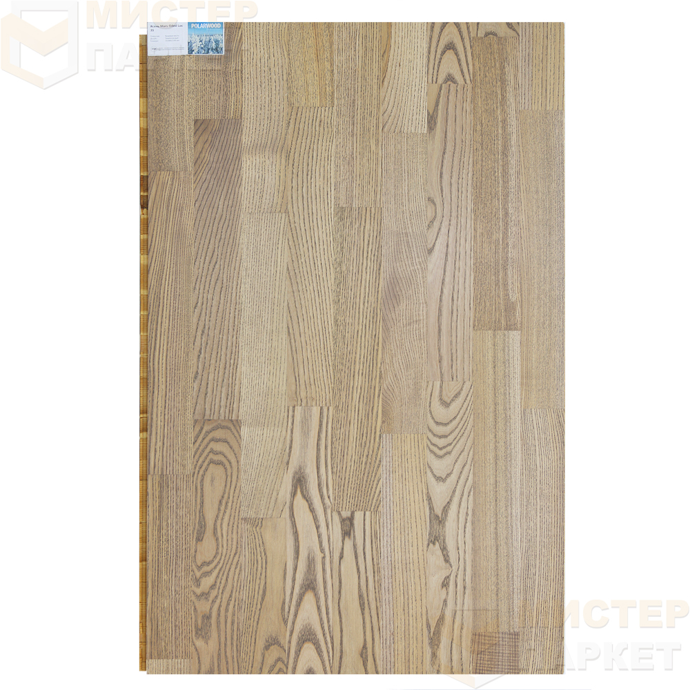 Паркетная доска PolarWood Ясень Марс 30313181A2019124 188 мм х 2266 мм