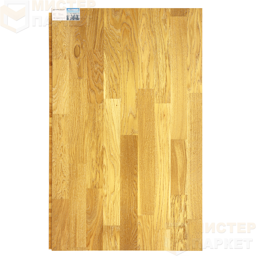 Паркетная доска PolarWood Дуб Каллисто 30112781A2013124 188 мм х 2266 мм