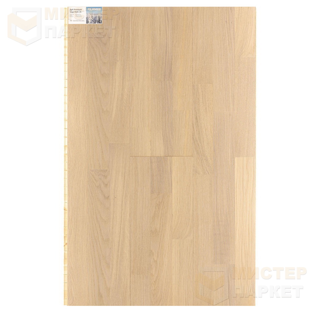 Паркетная доска PolarWood Дуб Вега 30111793A5242124 2266 мм х 188 мм
