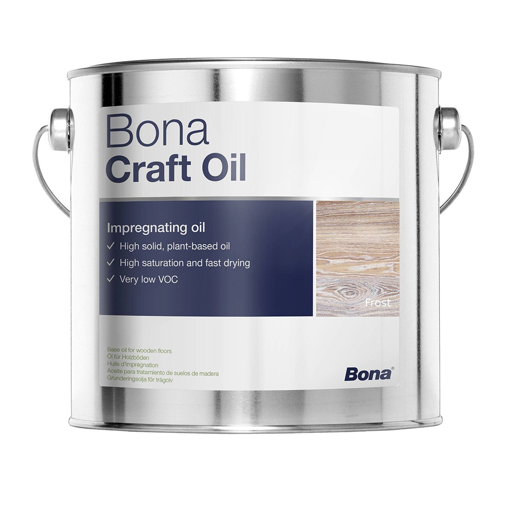 Масло Bona для деревянных поверхностей Craft Oil 1k Frost Однокомпонентный 2.5 л