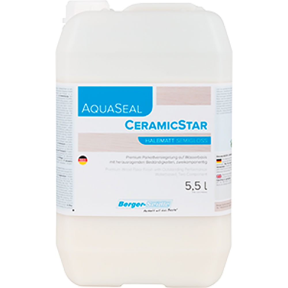 Лак Berger-Seidle для паркета А-S CeramicStar матовый Двухкомпонентный 5,5 л