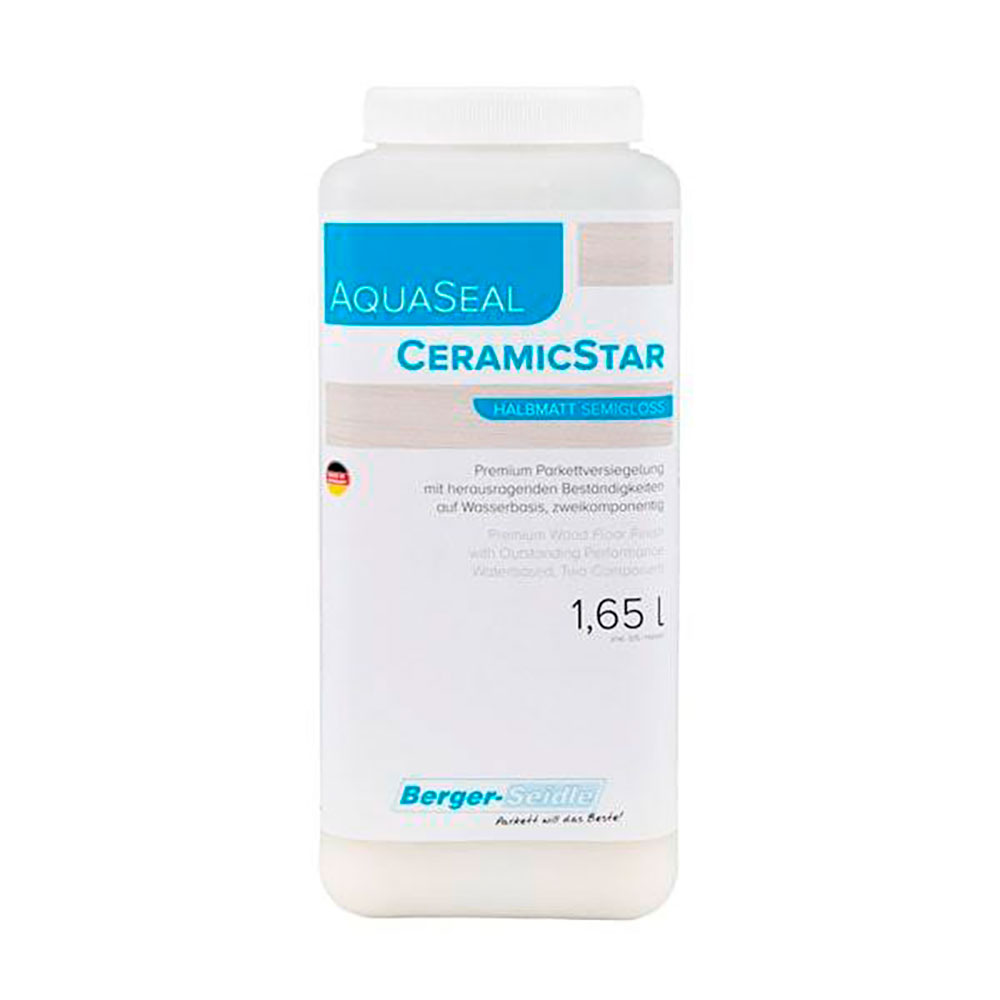 Лак Berger-Seidle для паркета А-S CeramicStar полуматовый Двухкомпонентный 1,65 л