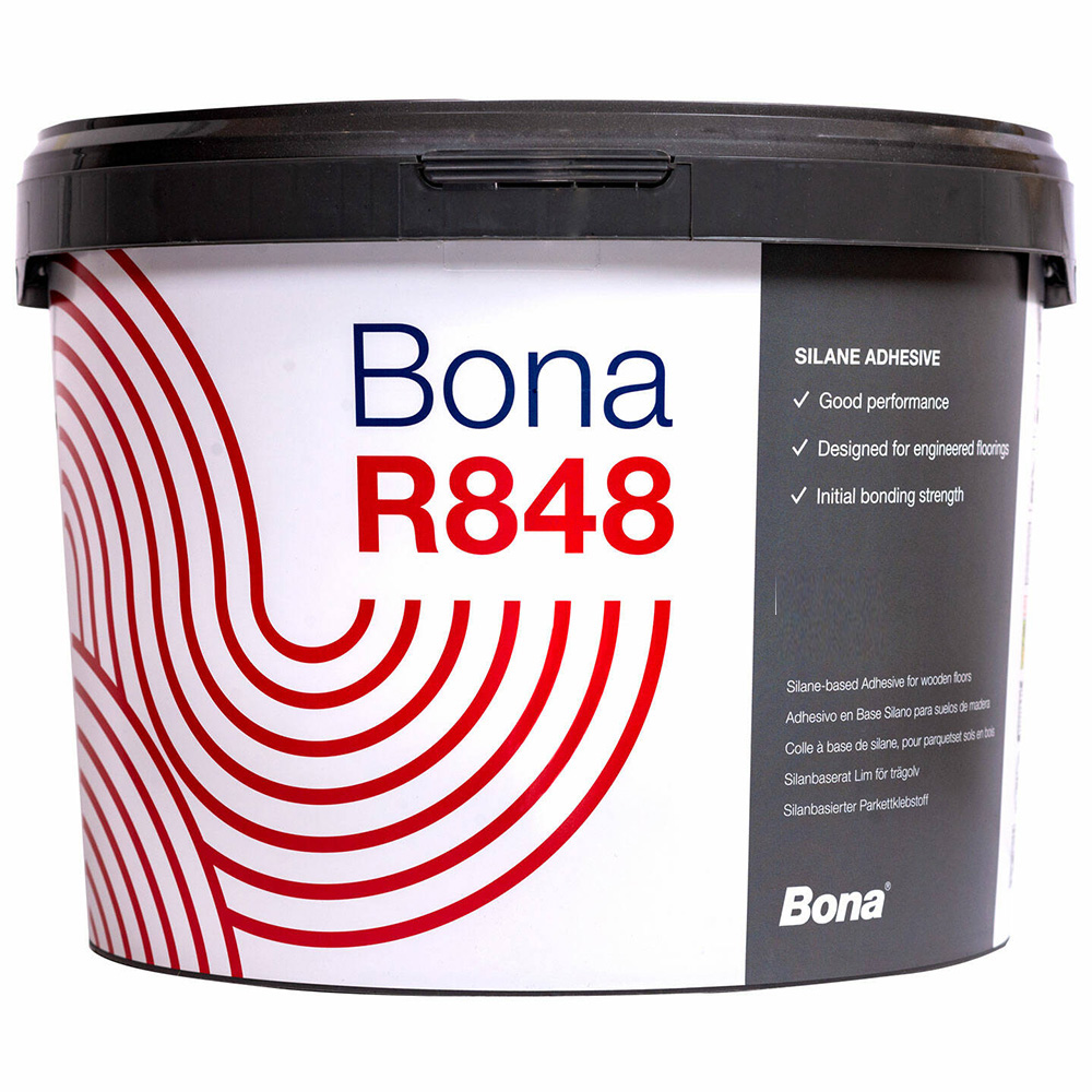 Клей Bona R848Т 1K для паркета Однокомпонентный 9 кг