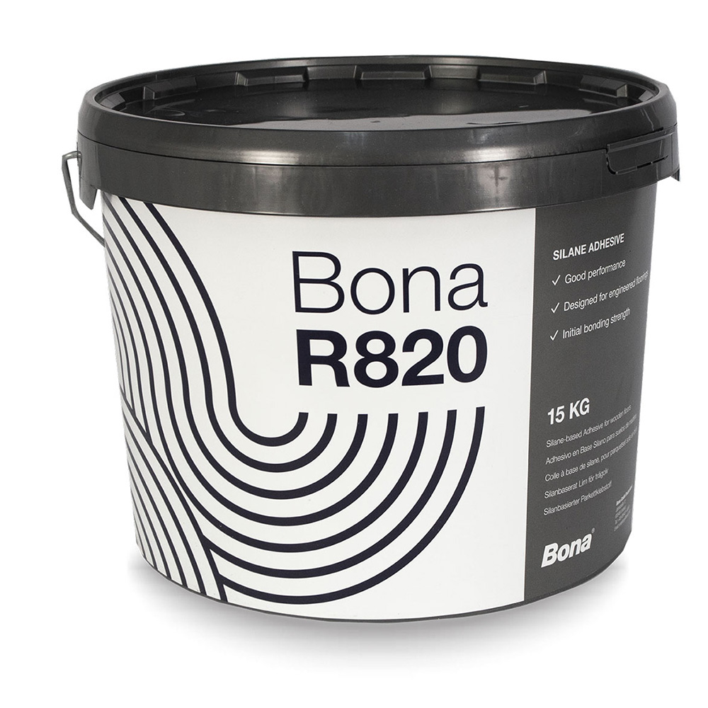 Клей Bona R820 1K для паркета Однокомпонентный 15 кг