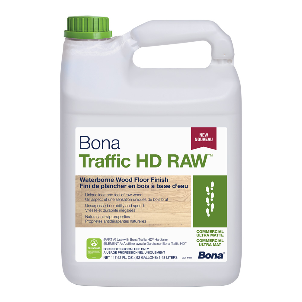 Лак Bona Traffic HD RAW Ультра-матовый для деревянных полов Однокомпонентный 4.95 л