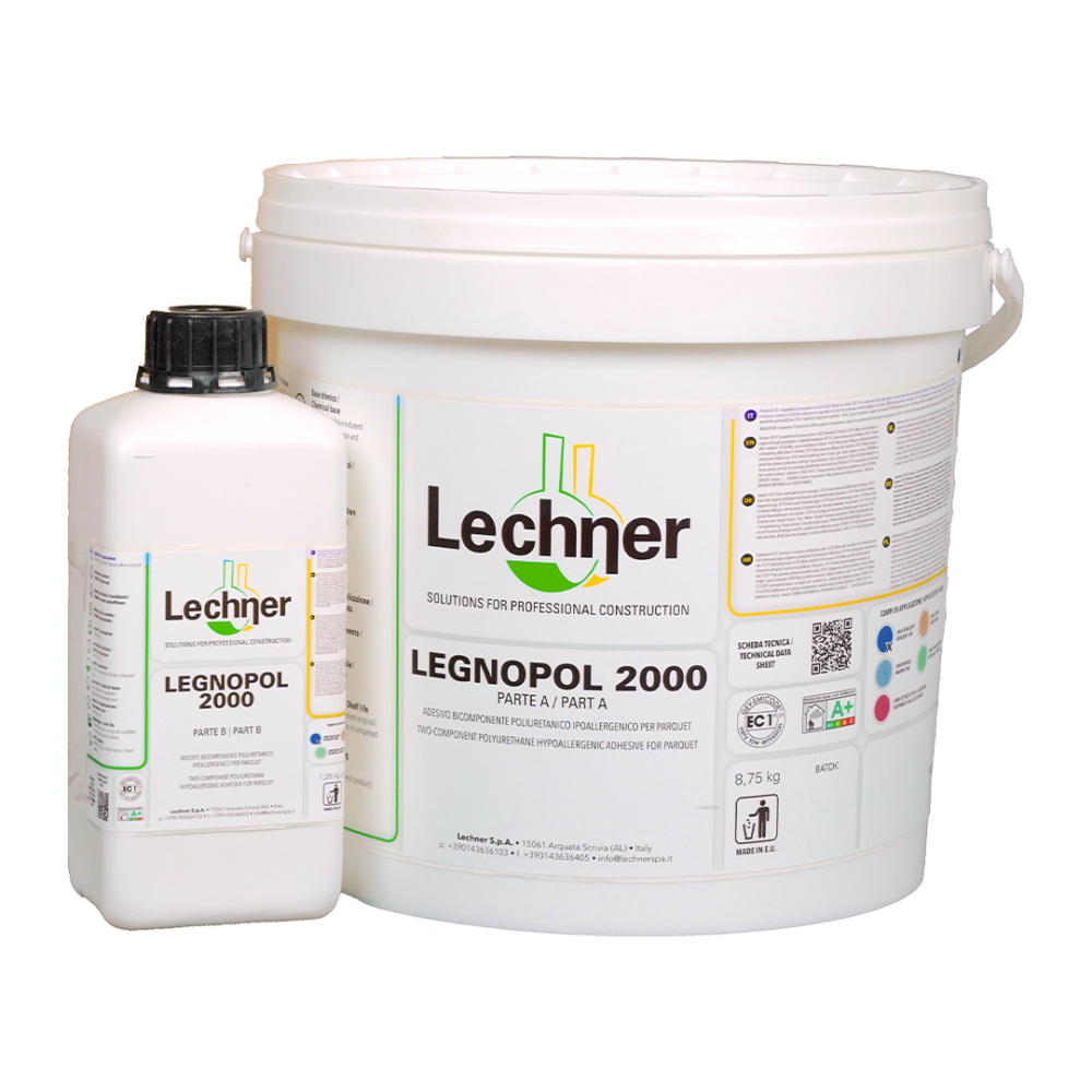 Клей Lechner Legnopol 2000 для керамической плитки, мрамора, металла, гранита и тп. Двухкомпонентный 10 кг