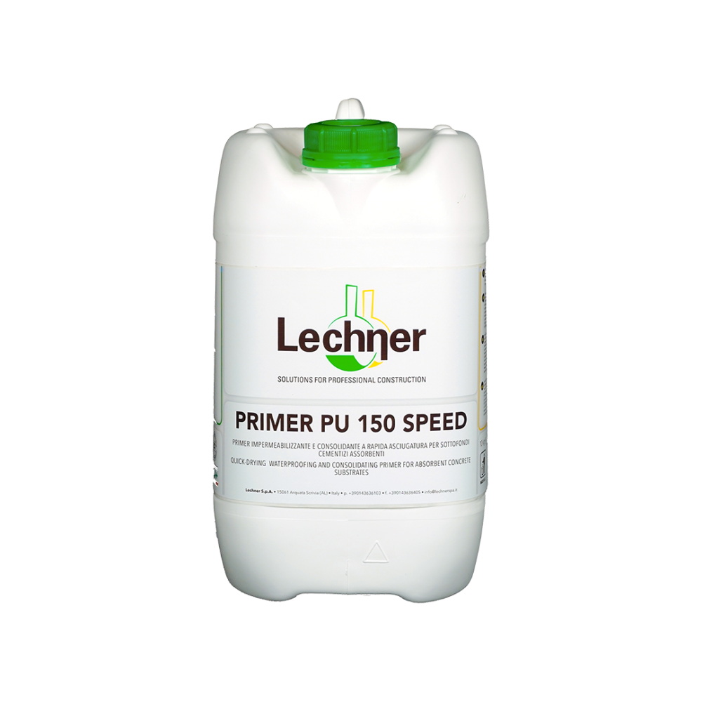 Грунт Lechner Primer PU 150 Speed для стяжки Однокомпонентный 5 кг