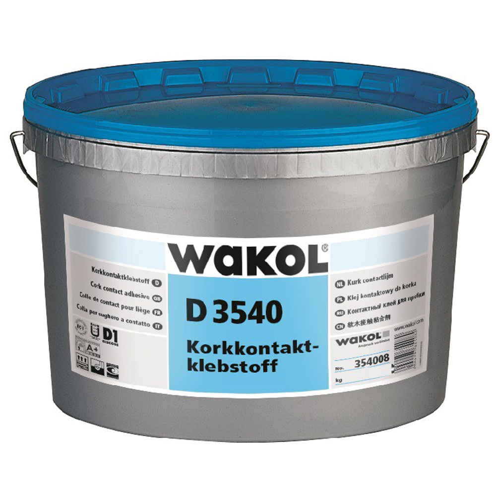 Клей Wakol для пробкового покрытия D 3540 Однокомпонентный 2,5 кг