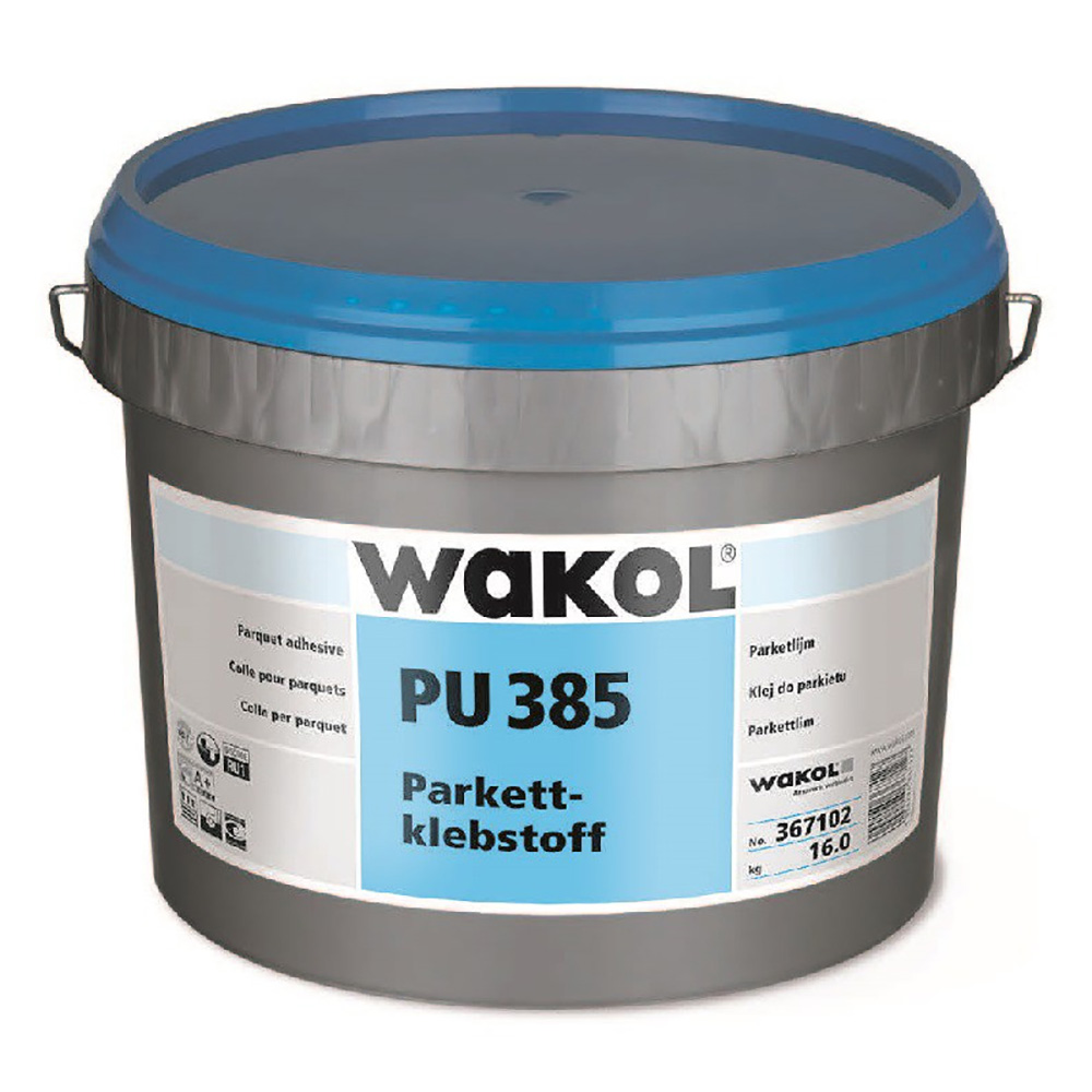 Клей Wakol для массивной и инженерной доски PU 385 Однокомпонентный 16 кг