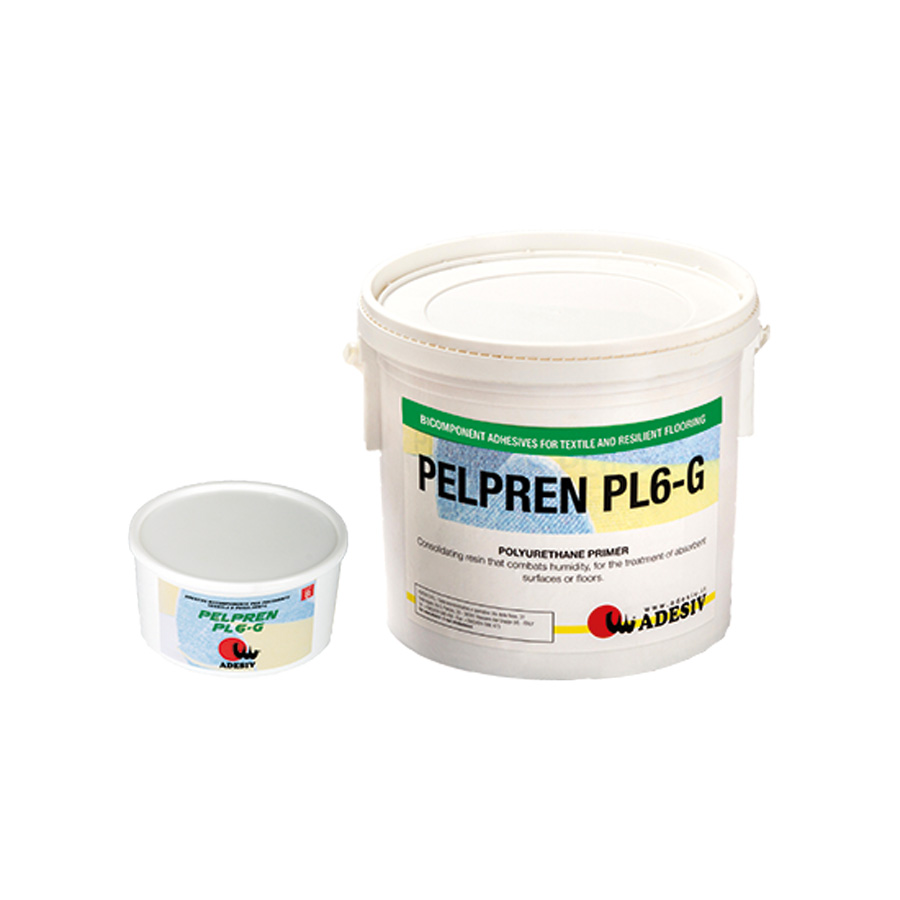 Клей Adesiv для ПВХ покрытий PELPREN PL6-G Двухкомпонентный 10 кг