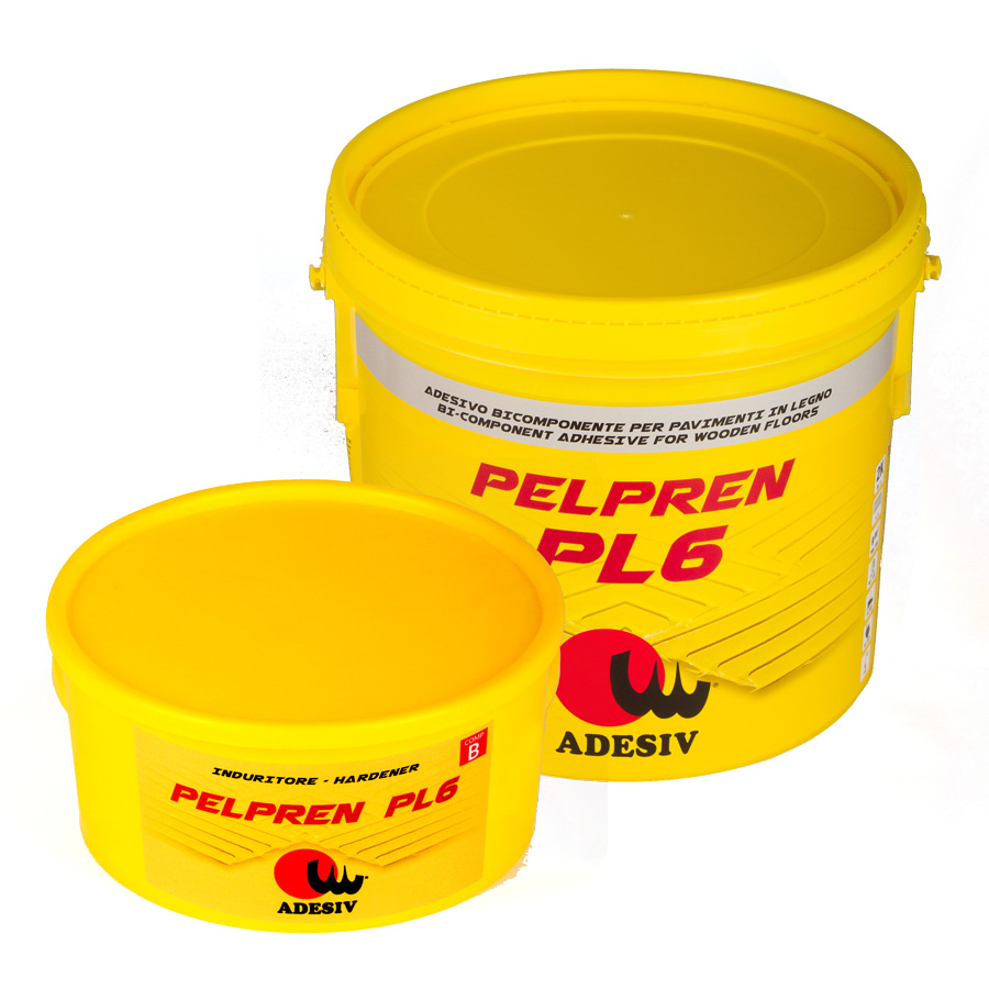 Клей Adesiv для паркета PELPREN PL6 Двухкомпонентный 10 кг