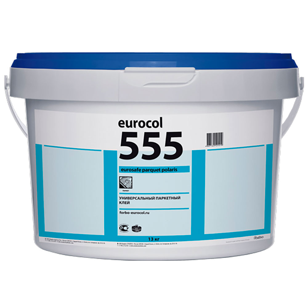 Клей Forbo Eurocol для деревянных покрытий 555 EUROSAFE PARQUET Polaris Однокомпонентный 22 кг
