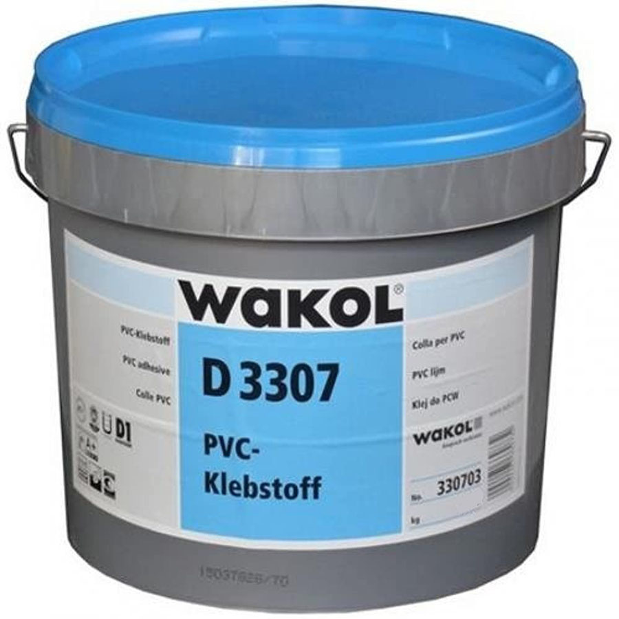 Клей Wakol для ПВХ-покрытий D 3307 Однокомпонентный 3 кг